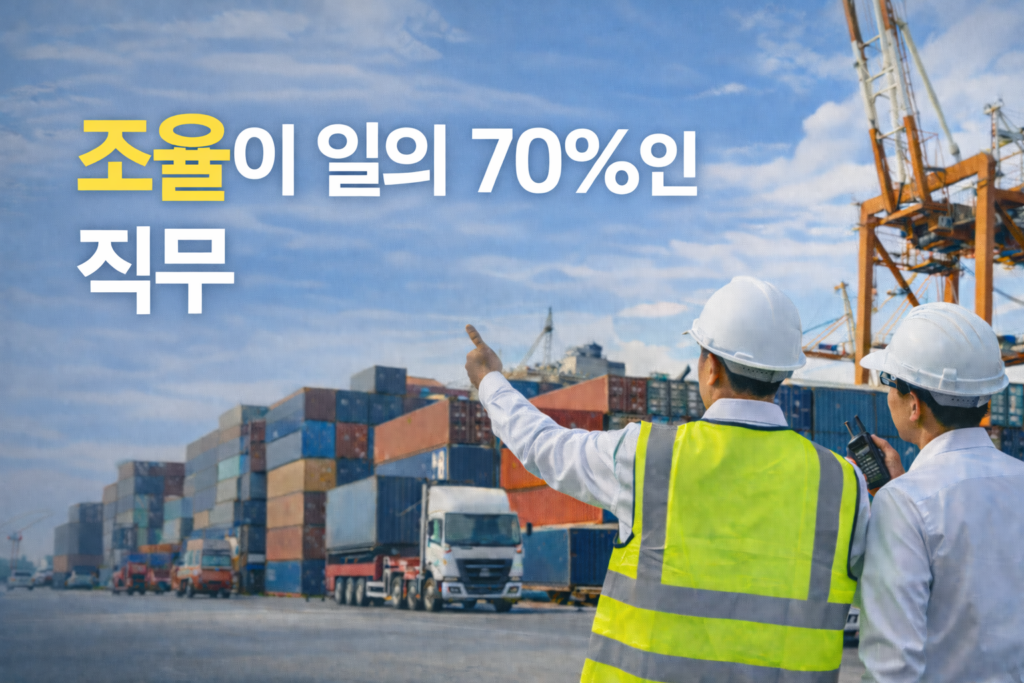 물류 실무에서 조율이 업무의 대부분을 차지하는 현실을 보여주는 물류 일정과 지연의 구조 시리즈 썸네일